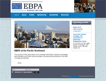 Tablet Screenshot of ebpa.org